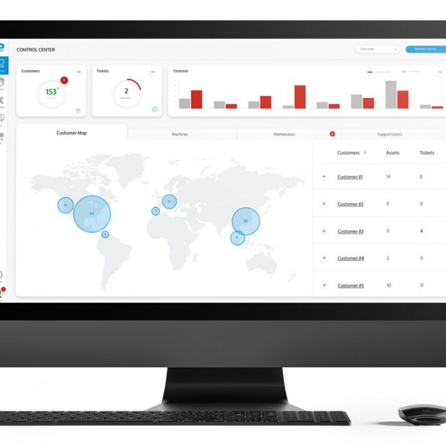 Remote Condition Monitoring - Control Center, equipment-as-a-service