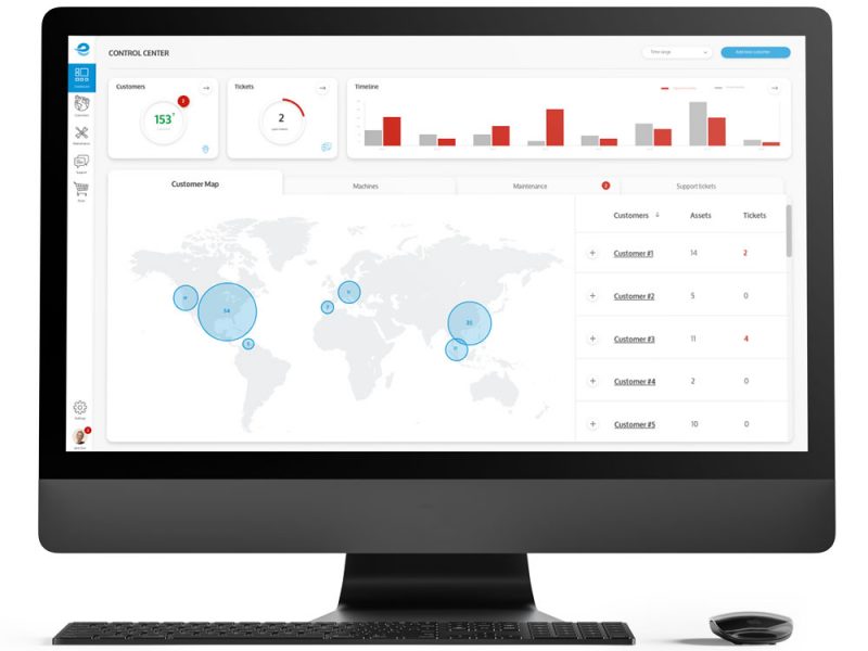 Remote Condition Monitoring - Control Center, equipment-as-a-service