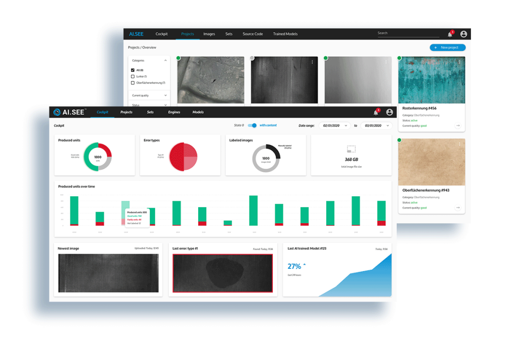 AI.SEE Core Screens